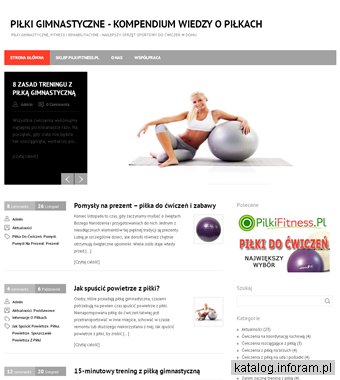 PilkaGimnastyczna .pl – zabawy i treningi z piłką fitness