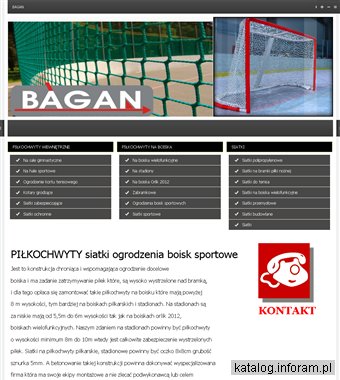 Piłkochwyty z siatek polipropylenowych