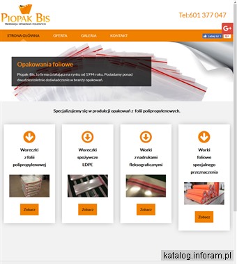 www.piopak-bis.pl Opakowania foliowe