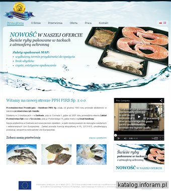 PIRS SPÓŁKA Z O.O. Darłowo ryby świeże