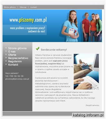 Pisanie prac licencjackich