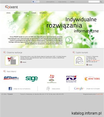 Strony www Rzeszów - Pixent.pl