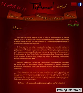Pizza Wrocław - Ti Amo