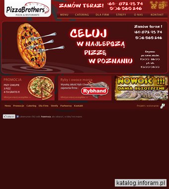 Pizza Brothers Poznań - Najlepsza Pizza w Poznaniu, Catering Poznań