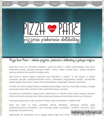 PIZZA LOVE PANNE Wrocław pizza