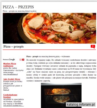 Pizza - przepis