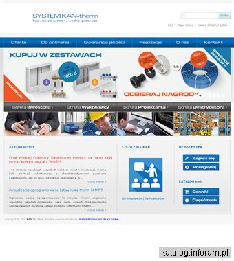 KAN systemy chłodzenia podłogowego dla przemysłu