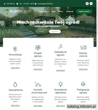 Projektowanie ogrodów - plantworld.pl