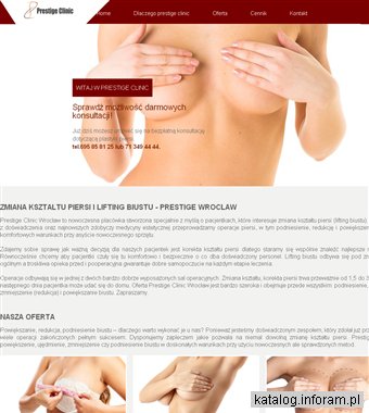 Prestige Clinic - zmiana kształtu piersi