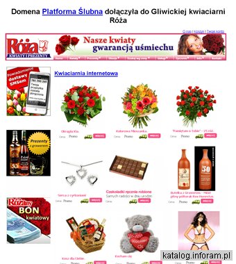 PlatfromaSlubna.pl - kwiaty online, przesyłki kwiatowe, bukiety