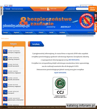 plomby.sklep.pl sklep z plombami plastikowymi