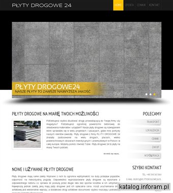 Płyty drogowe 24 - nowe i używane