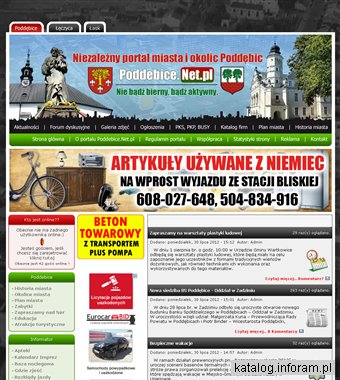 Portal miasta Poddębice