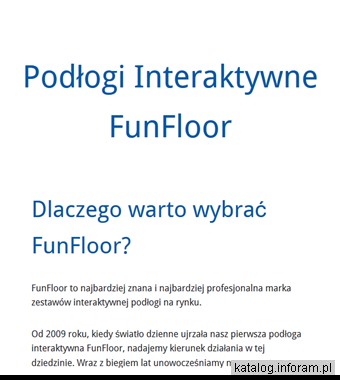 Funfloor - podlogiinteraktywne.pl