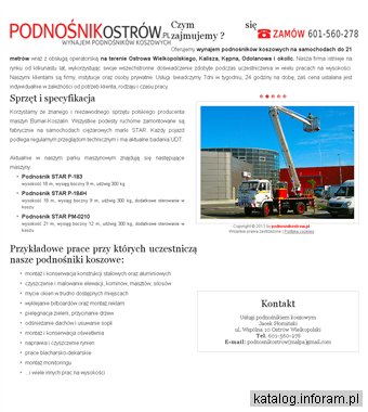 Podnośnik Ostrów Wlkp