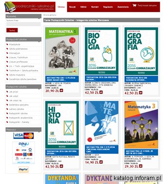 Podreczniki--szkolne.pl Tanie podręczniki szkolne