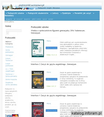 Podreczniki.warszawa.pl Lektury szkolne