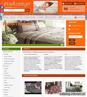 PODUSIE.PL poszewka na poduszkę 70x80