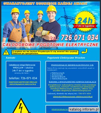 Pogotowie elektryczne Wrocław
