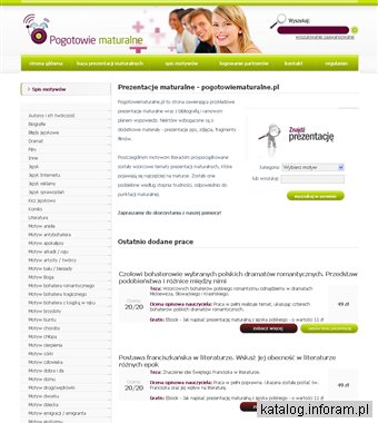 Prace maturalne z polskiego
