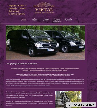 P.H.U. VEKTOR wrocław zakład pogrzebowy