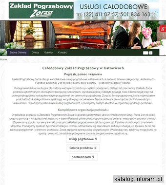 ZORZA zakład pogrzebowy Katowice Ligota