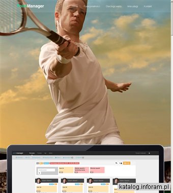 System obsługi klubów squashowych