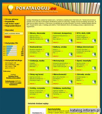 Katalog stron Pokataloguj