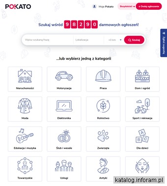 Pokato.pl – bezpłatna platforma ogłoszeniowa