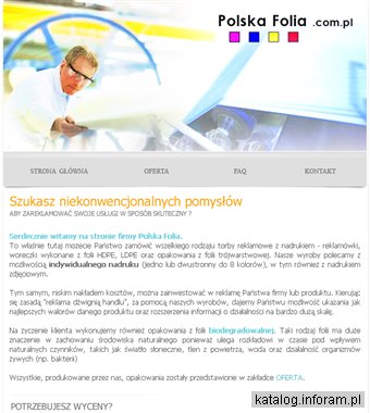 Polska Folia - torby reklamowe z nadrukiem, opakowania foliowe
