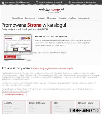 Katalog stron polskie WWW