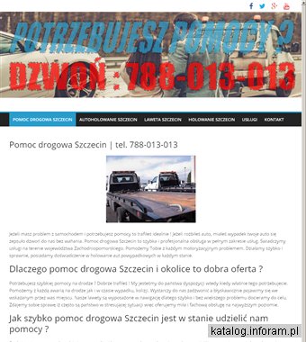 Autoholowanie Szczecin - pomocdrogowaszczecin24h.pl
