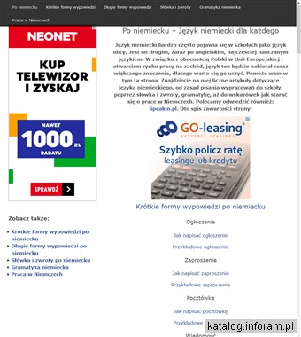 Po niemiecku - język niemiecki dla każdego