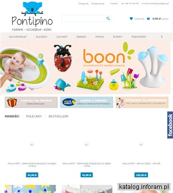 Pontipino.pl - sklep z artykułami dziecięcymi