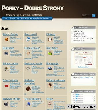 Moderowany katalog stron