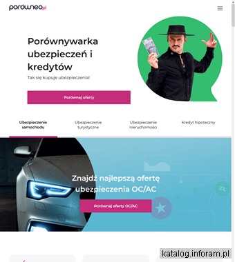 Porówneo.pl - Porównywarka Ubezpieczeń i Kredytów