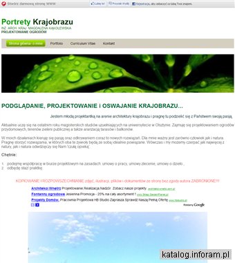 Portrety Krajobrazu- inż. arch. kraj. Magdalena Kąkolewska