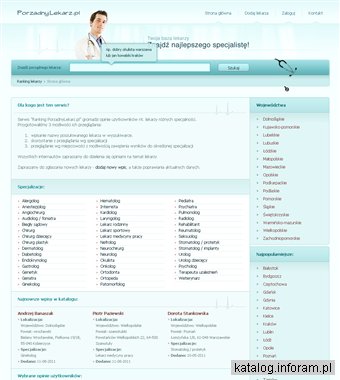Katalog lekarzy
