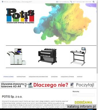 Potis - Wynajem drukarek i kopiarek