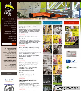 Sale konferencyjne Katowice z cateringiem oferuje Sport Poziom 450