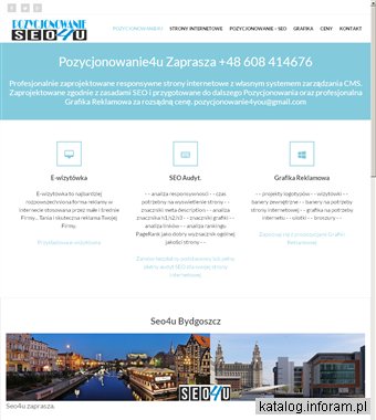 Projektowanie i Pozycjonowanie Stron Internetowych. Seo, Grafika i Reklama