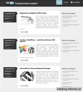 Pozycjonowanie, SEO, strony www