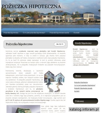 Pożyczka hipoteczna