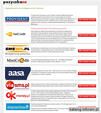 Najlepsze pożyczki online