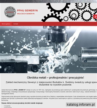 SEWERYN Obróbka skrawaniem Wałbrzych
