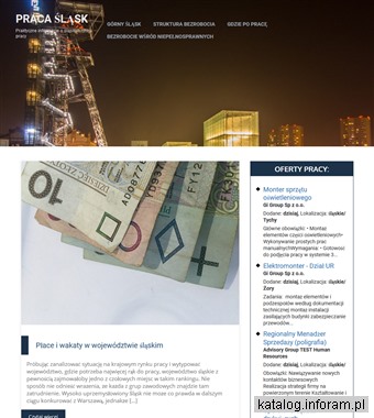 Śląskie praca