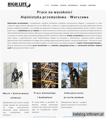 Alpinistyka przemysłowa - pracawchmurach.pl