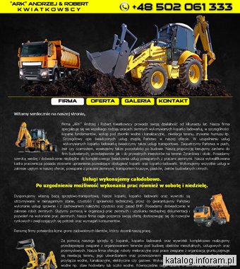 Usługi koparką, kruszywa Żyrardów i okolice