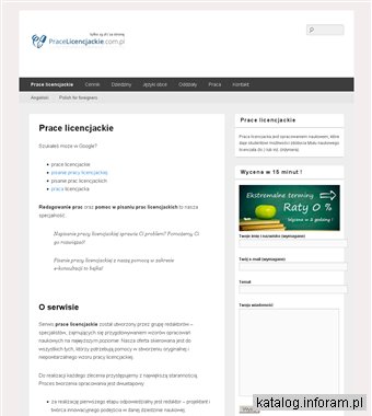 Pracelicencjackie.com.pl - pisanie pracy licencjackiej