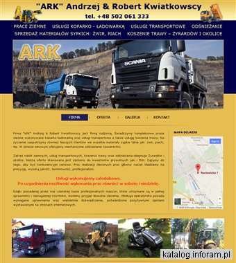 Usługi koparko ładowarką, piasek, żwir Jaktorów